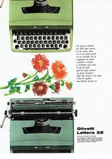 Olivetti Lettera 22 PUBBLICITA