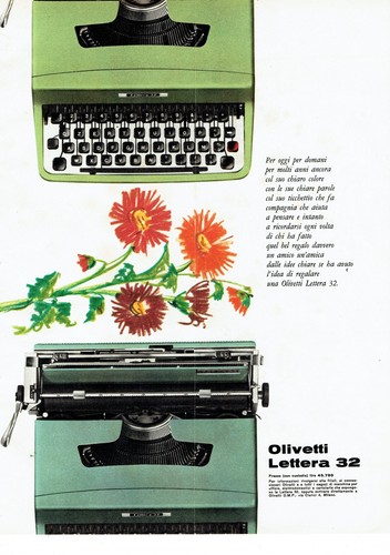 Olivetti lettera pubblicita - olivetti, 22