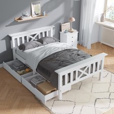 Struttura Letto in Legno con