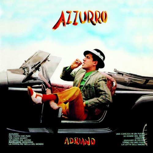 Adriano celentano azzurro - adriano, azzurro/una