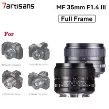 7artisans 35mm F1.4 Mark III Full Frame Lens For Sony E Nikon Z Canon RF L Mount