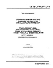 CASE IH M4KN FORKLIFT TRUCK