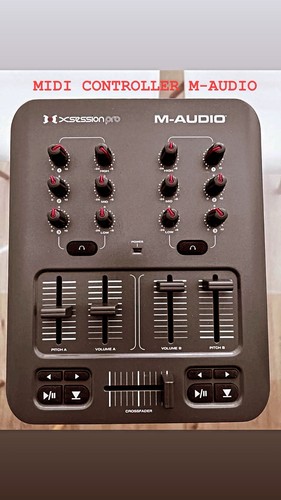 Mixer midi controller audio - mixer, m-audio