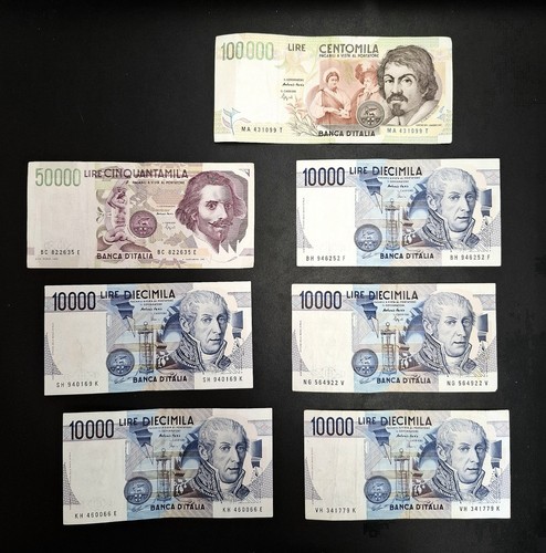 Lotto banconote 000 lire - lotto, 7