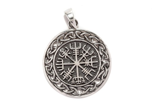 Bussola noti vegvisir - vegvisir, ciondolo