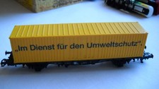 Märklin 29835 H0 Carro portacontainer al servizio della protezione dell'ambiente