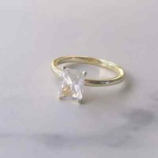 Anello solitario matrimonio