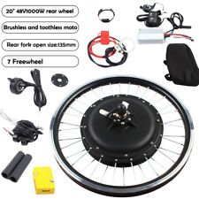 Kit trasformazione bici elettrica 20" ruota posteriore mozzo bici 48V 1000W