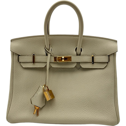 Hermes birkin white togo - hermes,