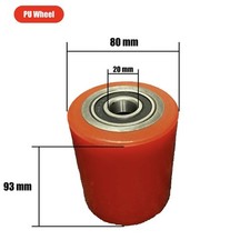 Ruota cric pallet elettrico