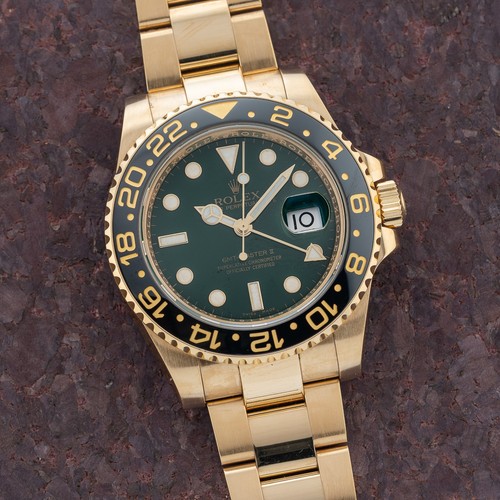 Rolex gmt master 18k oro - rolex,