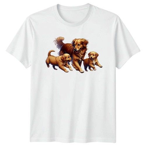 Maglietta golden retriever - maglietta,