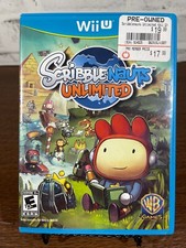 Scribblenauts Unlimited (Nintendo Wii U, 2012) completo di scatola