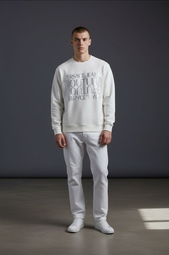 Felpa uomo versace jeans - felpa,