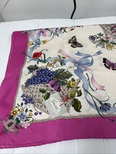 Sciarpa seta Gucci vintage