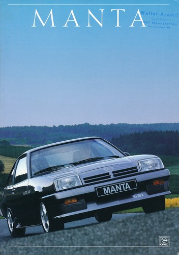 Brochure opel manta gsi - opel,