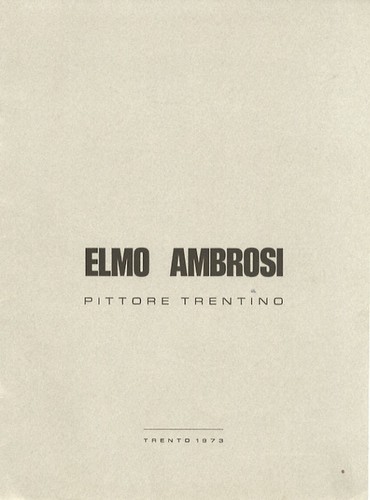 Elmo ambrosi pittore - ambrosi:,