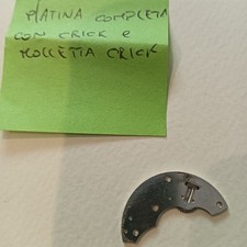 Platina con crick e molletta crick Longines 30l 