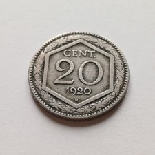 Moneta 20 Cent Esagono VE III