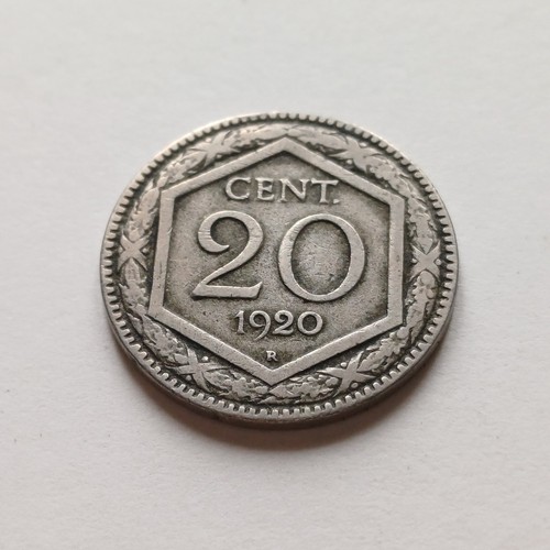 Moneta cent esagono - moneta, 20