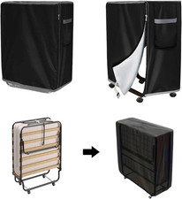 Telo Di Copertura per Letto Singolo，Copertura Di Stoccaggio Letto Pieghevole，Cop