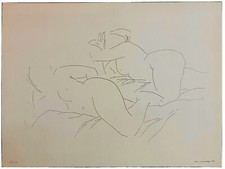 Augusto Murer litografia firmata numerata