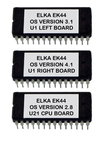 Elka ek44 eproms with - elka, latest
