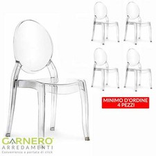 Set 4 sedie da salotto moderne