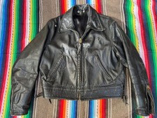 Giacca moto pelle uomo
