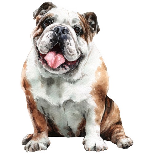 Adesivi bulldog auto - adesivi,
