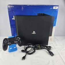Sony PlayStation PS4 Pro 1TB Firmware 13 COMPLETA di Cavi e Controller