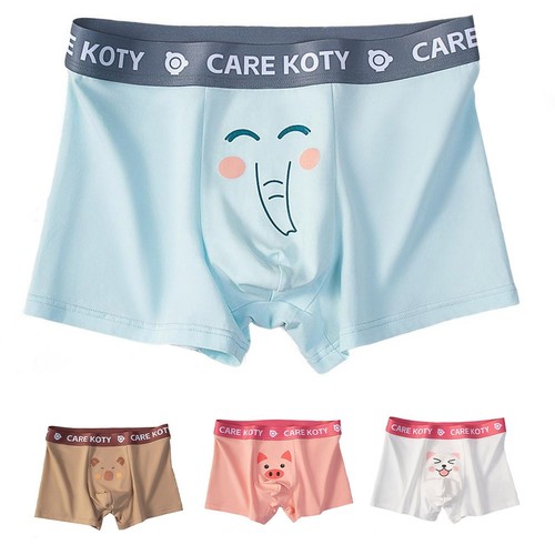 Men breathable cotton boxer - men,
