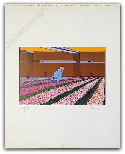 Affiche moebius tueur monde - moebius,