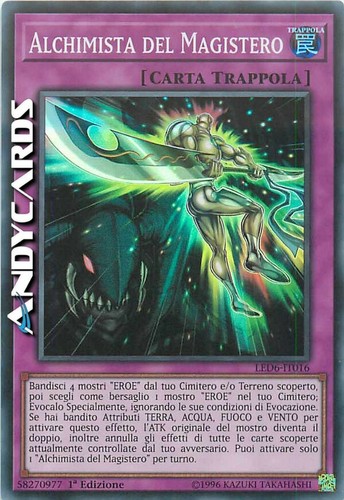 Alchimista del magistero - magistero, •