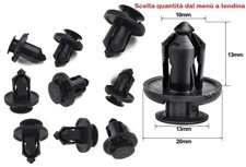 Rivetti Clip scatto Plastica 10 mm Parafango Auto Honda Civic Acura Integra rsx