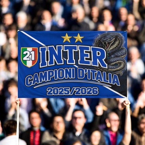 Bandiera inter 200x150cm con