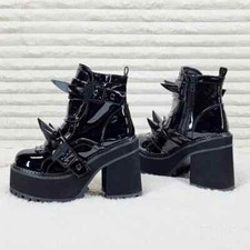 DEMONIA Assault Black Patent