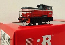 RIVAROSSI HR 2932 FS locomotiva D 245 livrea rosso grigio scuro Mercitalia Shunt