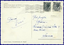 NAPOLI cartolina con due