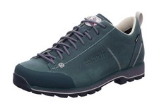 Scarpe stringate Dolomite 54 LOW FG Evo GTX riciclate verde scuro pelle nabuk GoreTex