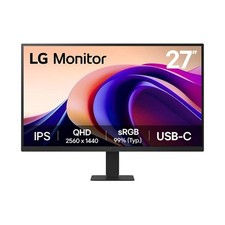 LG 27'' QHD Monitor Monitor PC 68,6 cm (27") 2560 x 1440 Pixel Quad HD Nero