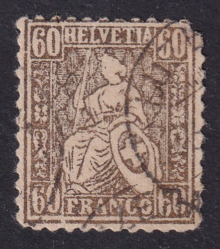 Svizzera 1863 helvetia - svizzera,