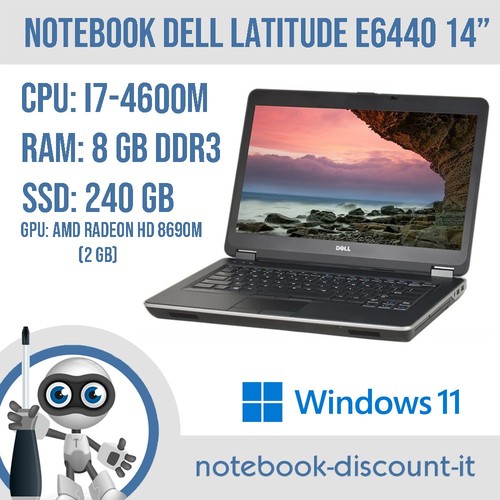 Dell latitude e6440 notebook - latitude,