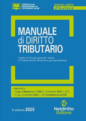 Manuale diritto tributario - manuale,