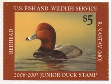 Junior Duck Stamp USA papier