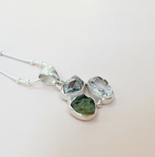 Ciondolo argento 925 grezzo - argento,