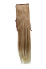 Toupet treccia biondo liscio - biondo,