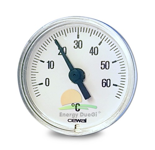 Termometro bimetallico per