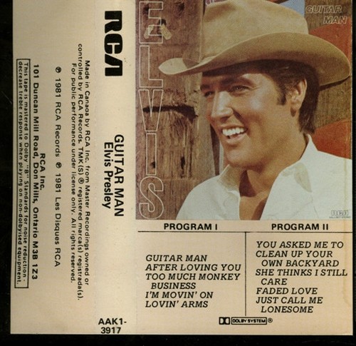 Elvis presley guitar man - presley,