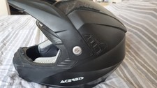 ACERBIS CASCO INTEGRALE FLIP  BLACK ENDURO MOTARD ATV TG.M